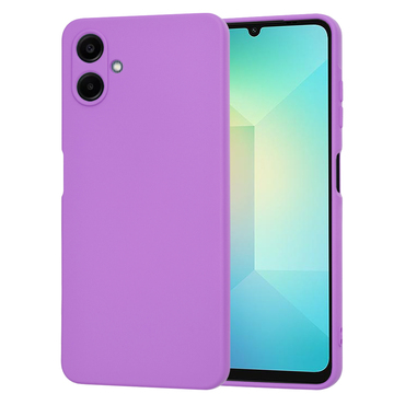 Techsuit SoftFlex szilikon tok Samsung Galaxy A06 készülékhez - lila