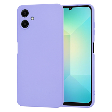 Techsuit SoftFlex szilikon tok Samsung Galaxy A06 készülékhez - világoslila