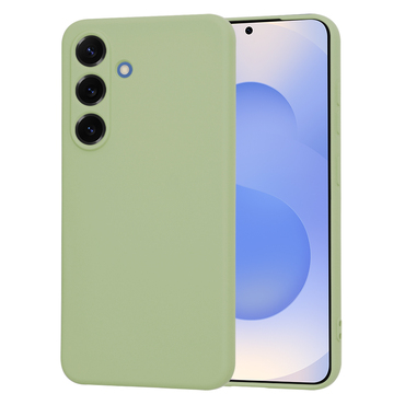 Techsuit SoftFlex szilikon tok Samsung Galaxy S25 készülékhez - matcha