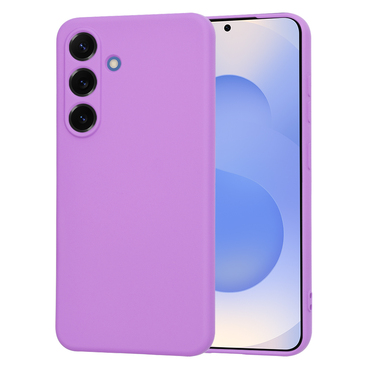 Techsuit SoftFlex szilikon tok Samsung Galaxy S25 készülékhez - lila