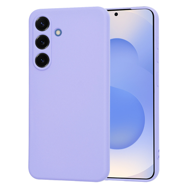 Techsuit SoftFlex szilikon tok Samsung Galaxy S25 készülékhez - világoslila