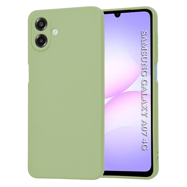 Techsuit SoftFlex szilikon tok Samsung Galaxy A07 készülékhez - matcha
