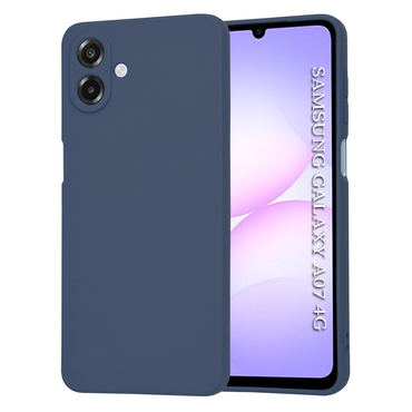 Techsuit SoftFlex szilikon tok Samsung Galaxy A07 készülékhez - kék