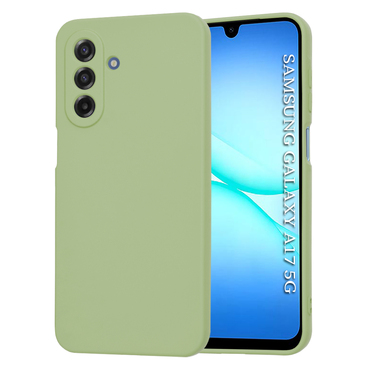 Techsuit SoftFlex szilikon tok Samsung Galaxy A17 4G / A17 5G készülékhez - matcha