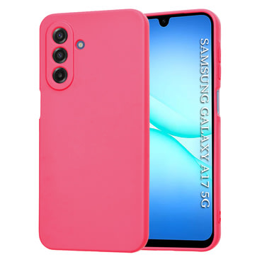 Techsuit SoftFlex szilikon tok Samsung Galaxy A17 4G / A17 5G készülékhez - rózsaszín
