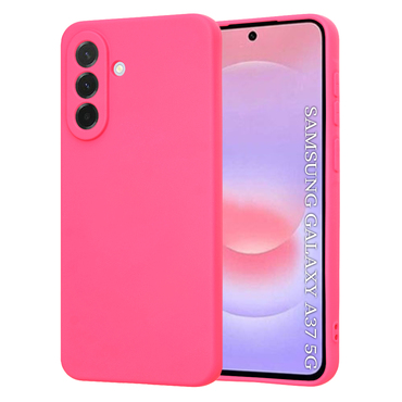 Techsuit SoftFlex szilikon tok Samsung Galaxy A36 / A37 készülékhez - rózsaszín