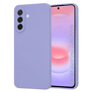 Techsuit SoftFlex szilikon tok Samsung Galaxy A36 / A37 készülékhez - világoslila