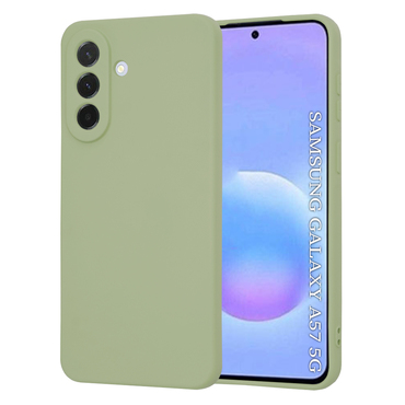 Techsuit SoftFlex szilikon tok Samsung Galaxy A57 készülékhez - matcha