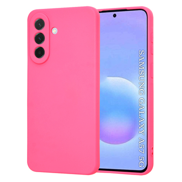 Techsuit SoftFlex szilikon tok Samsung Galaxy A57 készülékhez - rózsaszín