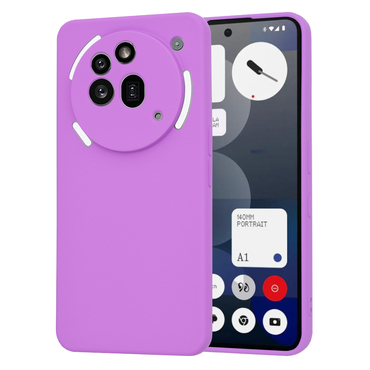 Techsuit SoftFlex szilikon tok Nothing Phone (3a) Pro készülékhez - lila