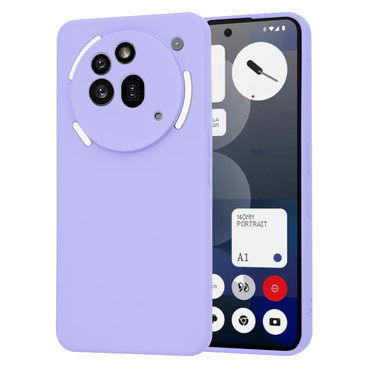 Techsuit SoftFlex szilikon tok Nothing Phone (3a) Pro készülékhez - világoslila