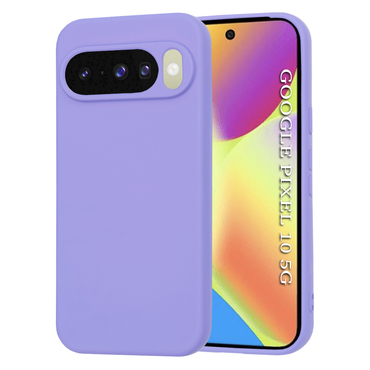 Techsuit SoftFlex szilikon tok Google Pixel 10 / 10 Pro készülékhez - világoslila