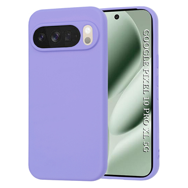 Techsuit SoftFlex szilikon tok Google Pixel 10 Pro XL készülékhez - világoslila