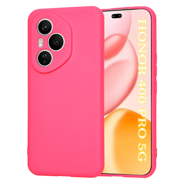 Techsuit SoftFlex szilikon tok Honor 400 Pro készülékhez - rózsaszín