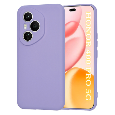 Techsuit SoftFlex szilikon tok Honor 400 Pro készülékhez - világoslila