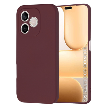 Techsuit SoftFlex szilikon tok Honor 600 Lite készülékhez - sötétpiros