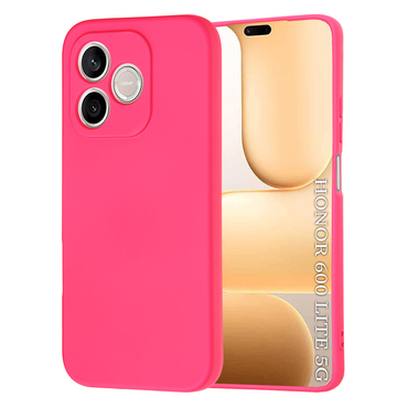 Techsuit SoftFlex szilikon tok Honor 600 Lite készülékhez - rózsaszín
