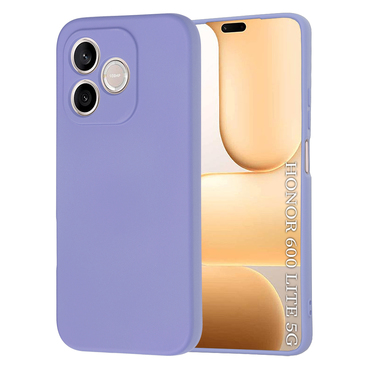 Techsuit SoftFlex szilikon tok Honor 600 Lite készülékhez - világoslila