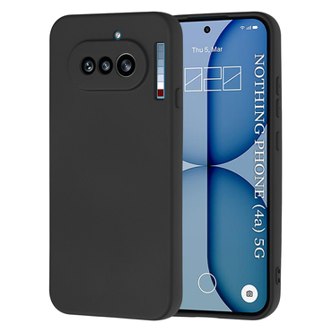 Techsuit SoftFlex szilikon tok Nothing Phone (4a) készülékhez - fekete