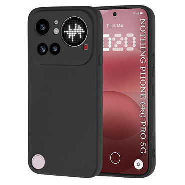 Techsuit SoftFlex szilikon tok Nothing Phone (4a) Pro készülékhez - fekete