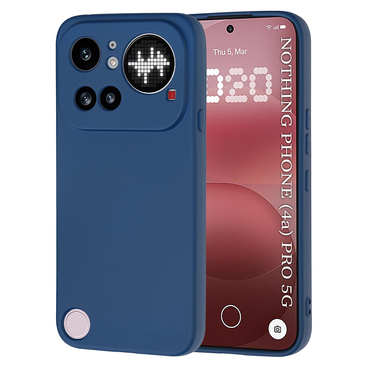 Techsuit SoftFlex szilikon tok Nothing Phone (4a) Pro készülékhez - kék
