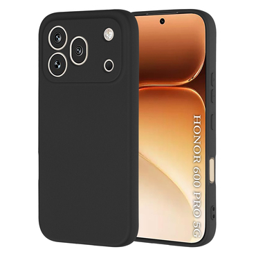 Techsuit SoftFlex szilikon tok Honor 600 Pro készülékhez - fekete