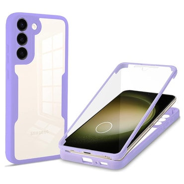 Hibrid tok Techsuit "ColorVerse 360" teljes körű védelemmel Samsung Galaxy S23 Plus készülékhez - purple