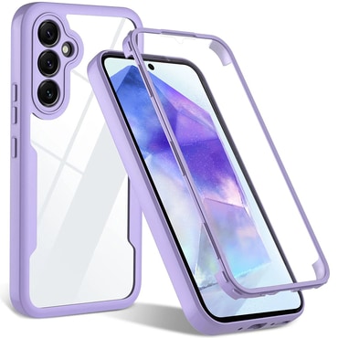 Hibrid tok Techsuit "ColorVerse 360" teljes körű védelemmel Samsung Galaxy A54 5G készülékhez - purple