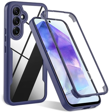 Hibrid tok Techsuit "ColorVerse 360" teljes körű védelemmel Samsung Galaxy S24 Plus készülékhez - blue