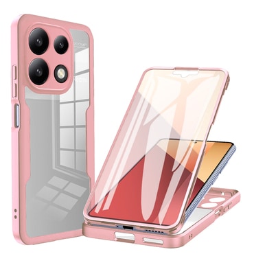 Hibrid tok Techsuit "ColorVerse 360" teljes körű védelemmel Xiaomi Redmi Note 13 Pro 4G / Poco M6 Pro 4G készülékhez - pink