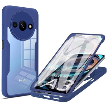 Hibrid tok Techsuit "ColorVerse 360" teljes körű védelemmel Xiaomi Redmi A3 készülékhez - blue