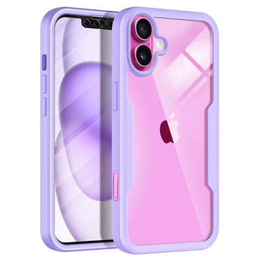 Hibrid tok Techsuit "ColorVerse 360" teljes körű védelemmel iPhone 16 Plus készülékhez - purple