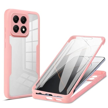 Hibrid tok Techsuit "ColorVerse 360" teljes körű védelemmel Xiaomi Poco F6 Pro készülékhez - pink