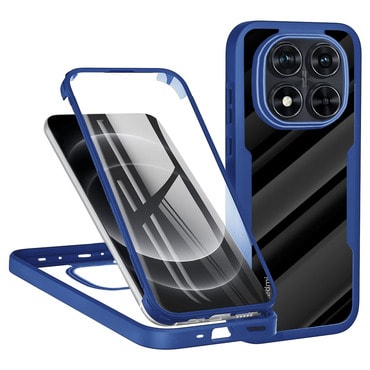 Hibrid tok Techsuit "ColorVerse 360" teljes körű védelemmel Xiaomi Redmi Note 14 Pro Plus 5G / Redmi Note 14 Pro 5G / Poco X7 készülékhez - blue