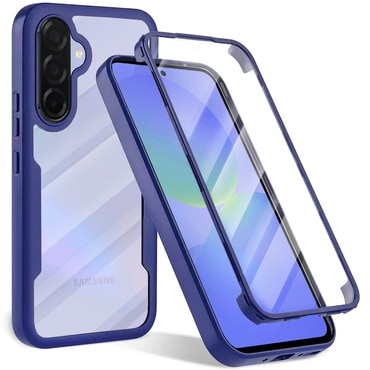 Hibrid tok Techsuit "ColorVerse 360" teljes körű védelemmel Samsung Galaxy A36 / A56 készülékhez - blue
