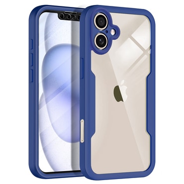 Hibrid tok Techsuit "ColorVerse 360" teljes körű védelemmel iPhone 17 készülékhez - blue