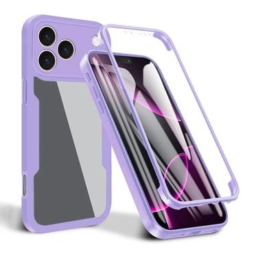 Hibrid tok Techsuit "ColorVerse 360" teljes körű védelemmel iPhone 17 Pro készülékhez - purple