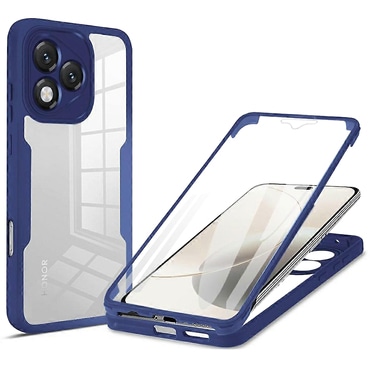 Hibrid tok Techsuit "ColorVerse 360" teljes körű védelemmel Honor 400 Lite készülékhez - blue