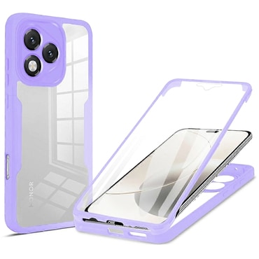 Hibrid tok Techsuit "ColorVerse 360" teljes körű védelemmel Honor 400 Lite készülékhez - purple