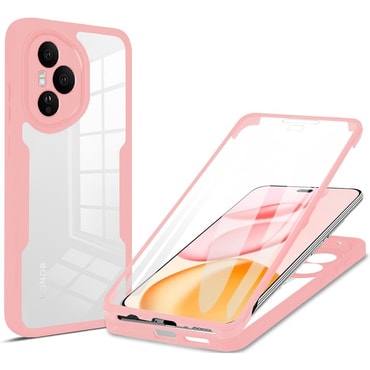 Hibrid tok Techsuit "ColorVerse 360" teljes körű védelemmel Honor 400 Pro készülékhez - pink
