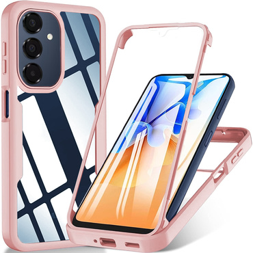 Hibrid tok Techsuit "ColorVerse 360" teljes körű védelemmel Samsung Galaxy A16 4G / A16 5G / A17 4G / A17 5G készülékhez - pink