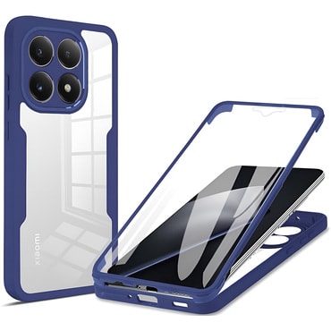 Hibrid tok Techsuit "ColorVerse 360" teljes körű védelemmel Xiaomi 15T készülékhez - blue