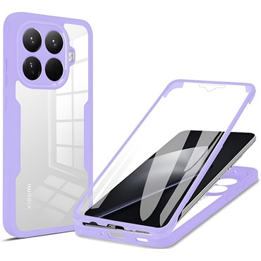 Hibrid tok Techsuit "ColorVerse 360" teljes körű védelemmel Xiaomi 15T Pro készülékhez - purple