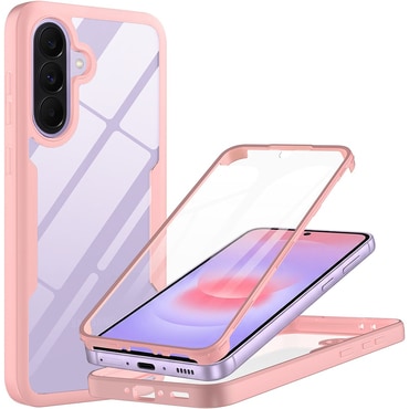 Hibrid tok Techsuit "ColorVerse 360" teljes körű védelemmel Samsung Galaxy A36 / A56 / A37 készülékhez - pink