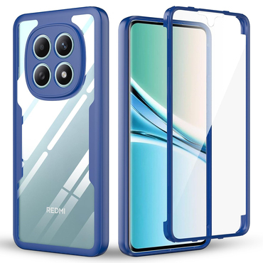 Hibrid tok Techsuit "ColorVerse 360" teljes körű védelemmel Xiaomi Redmi Note 15 4G készülékhez - blue