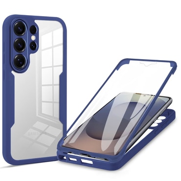 Hibrid tok Techsuit "ColorVerse 360" teljes körű védelemmel Samsung Galaxy S26 Ultra készülékhez - blue