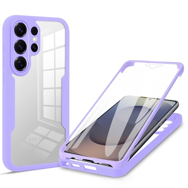 Hibrid tok Techsuit "ColorVerse 360" teljes körű védelemmel Samsung Galaxy S26 Ultra készülékhez - purple