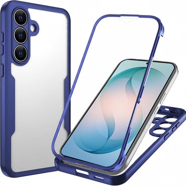 Hibrid tok Techsuit "ColorVerse 360" teljes körű védelemmel Samsung Galaxy S26 Plus készülékhez - blue
