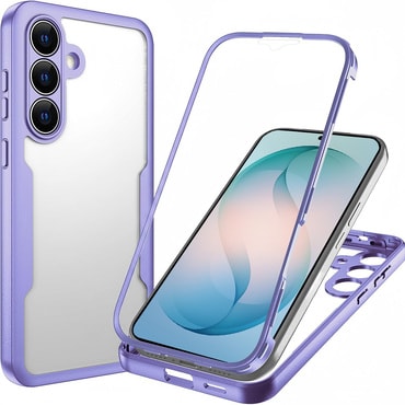 Hibrid tok Techsuit "ColorVerse 360" teljes körű védelemmel Samsung Galaxy S26 Plus készülékhez - purple