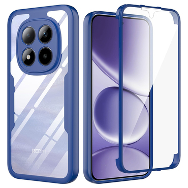 Hibrid tok Techsuit "ColorVerse 360" teljes körű védelemmel Xiaomi Redmi Note 15 Pro Plus 5G / Poco M8 Pro készülékhez - blue